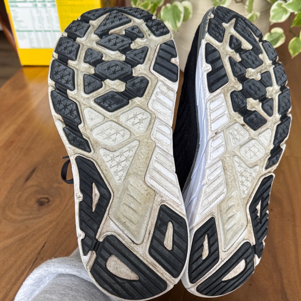Hoka Women's Black and Gray Athletic Shoes - Picture 5 of 6